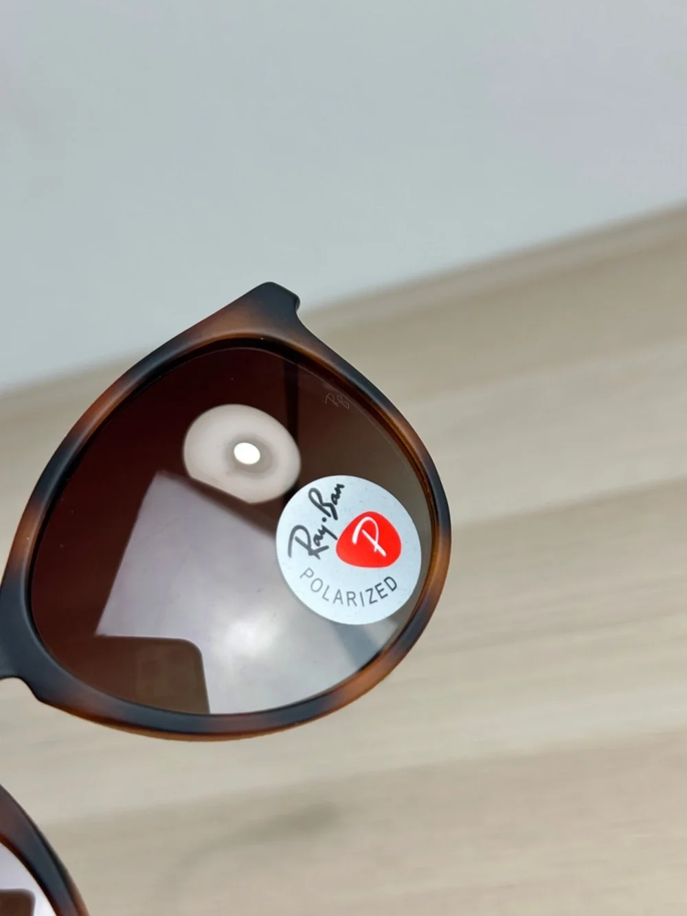Ray-Ban RB4171 Brown Tortoiseshell Polarized Sunglasses - Picture 5 of 5